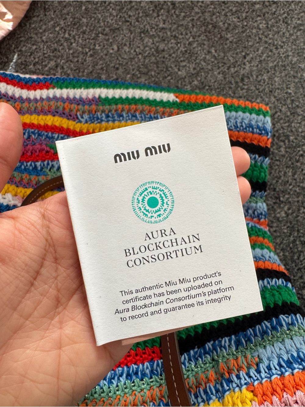 Miu Miu crochet multi bag medium - Picture 10 of 11